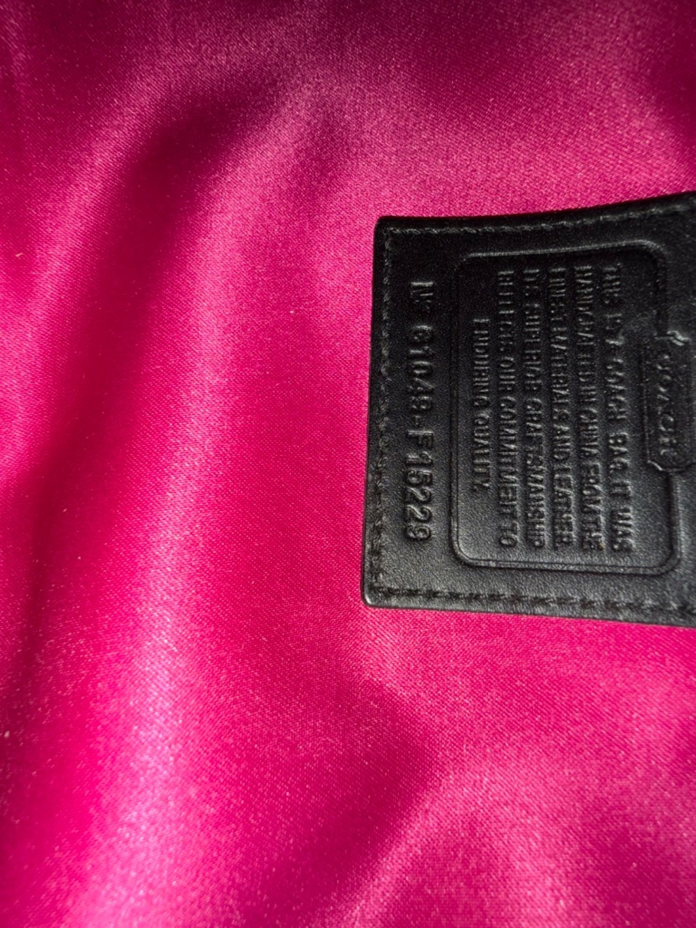 Coach Poppy Tartan Plaid Signature Tote - Picture 6 of 6